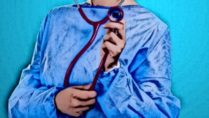 médecin avec un stétoscope