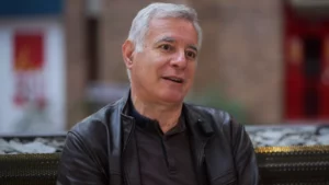 Capture de la vidéo d'entretien avec Christophe Prudhomme