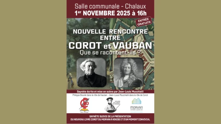 Affiche "Une nouvelle rencontre entre Vauban et Corot "