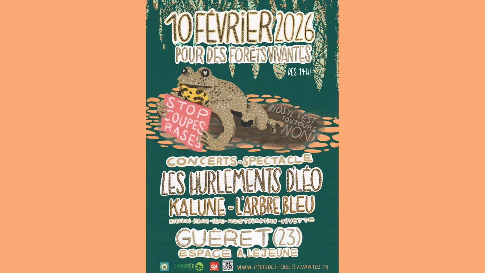 Un mini festival maxi engagé pour des Forêts vivantes à Guéret