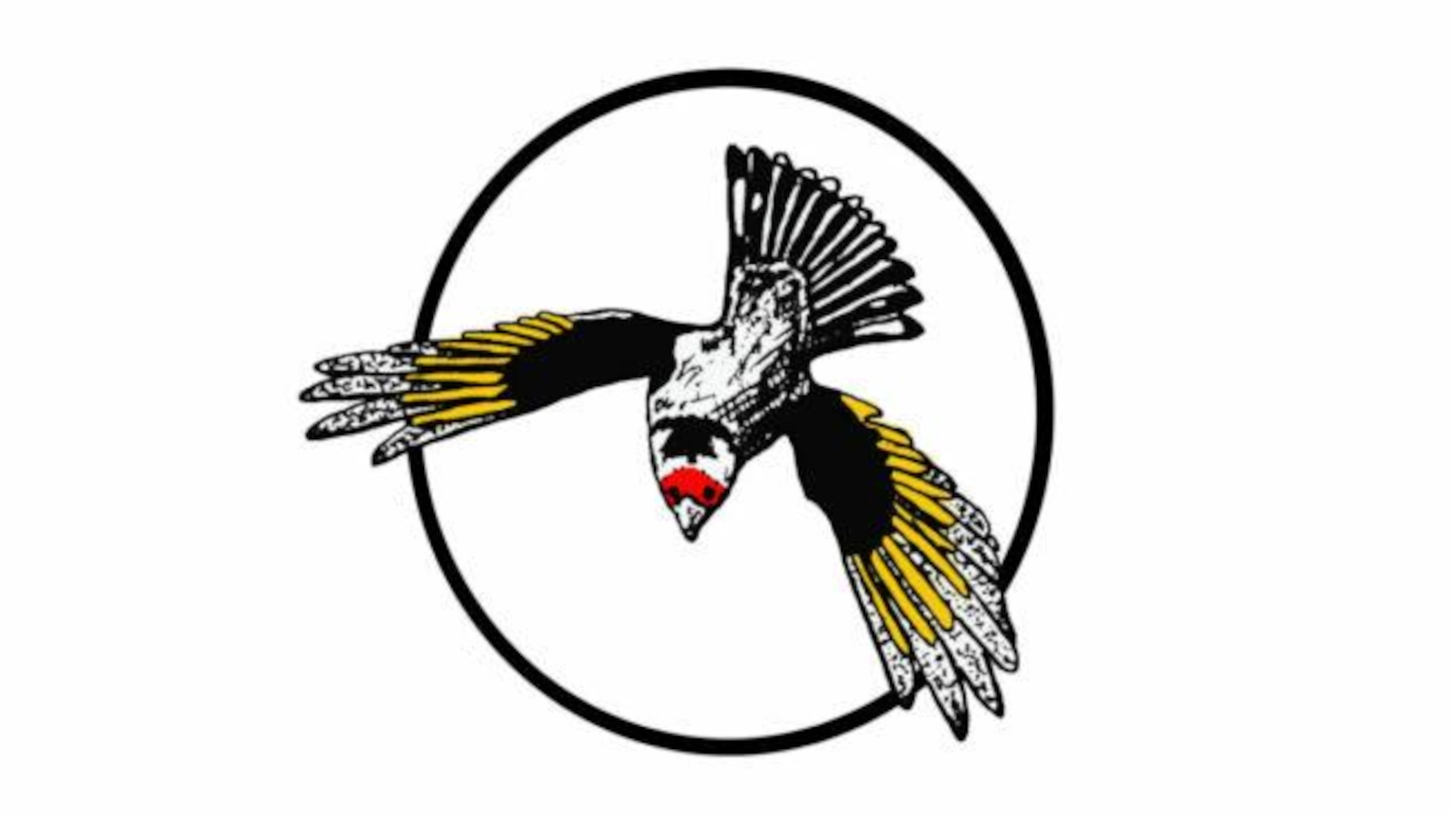 logo association Carduelis. Dessin d'un chardonneret élégant