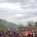 manifestation La Voix Est Libre contre l'A69