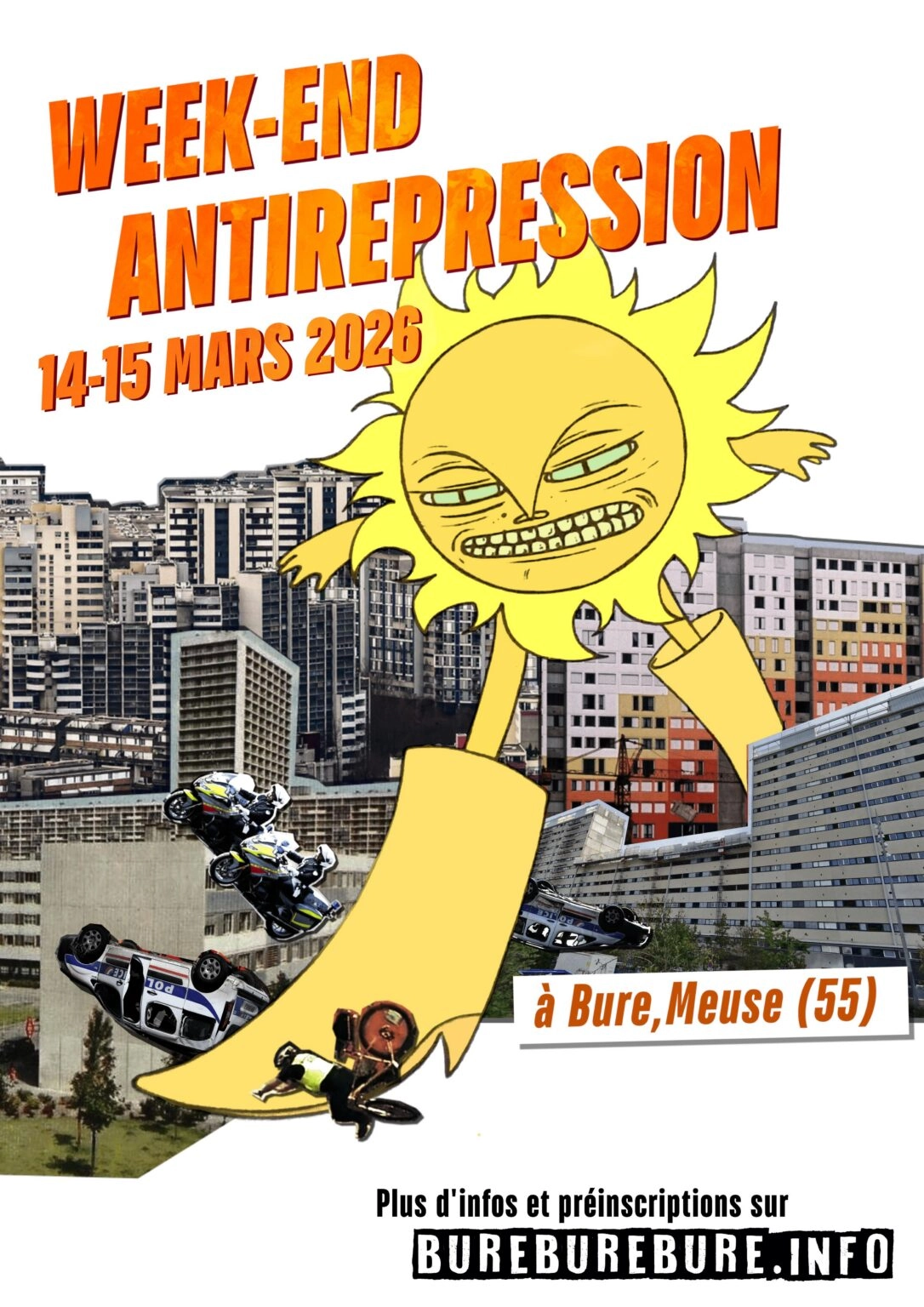 Week-end antirépression à Bure