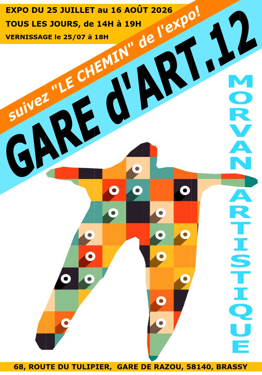Gare d'Art : 12e édition de l'exposition de Morvan artistique