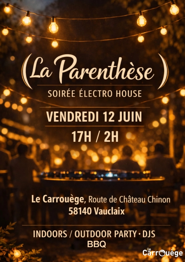 Le Carrouège fait la fête le 12 juin avec La Parenthèse