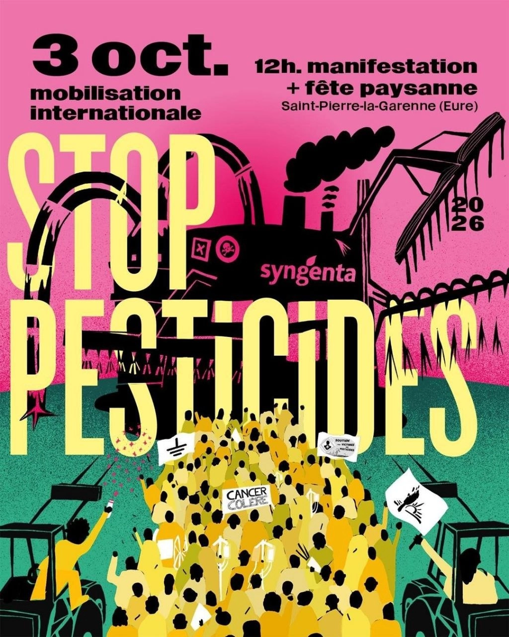 Manifestation Stop pesticides !
